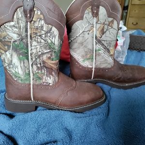 NEW Justin boots men size 10